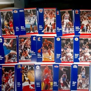 1991-1992 Fleer nba trading cards